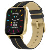 Unisex Smartwatch Superga Ink2 SW-STC015 Black and Yellow Aluminium Case