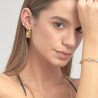 Orecchini Brosway Donna a Bottone BEH23 in Acciaio Oro Giallo