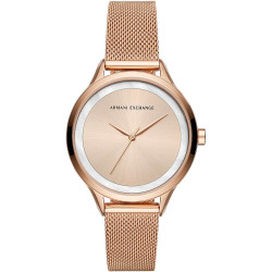 Orologio Solo Tempo Donna Emporio Armani AX5602 Harper in Acciaio Oro Rosa