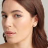 Orecchini Donna Brosway Chakra BHKE045 in Acciaio Silver Cristallo Stella
