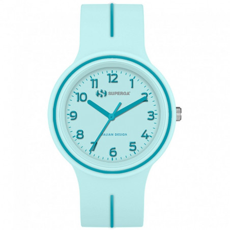 Child Only Time Watch Superga Junior STC066 in blue silicone
