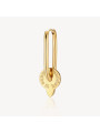 Mono Orecchino Donna Brosway Chakra BHKE110 in Acciaio Pvd Oro Cristallo