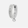 Mono Orecchino Donna Marlù 2OR0054-W in Acciaio Argento con Zirconi