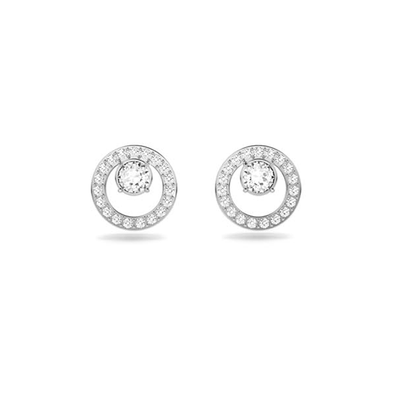 Orecchini Donna A Cerchio Liujo LJ2523 in Acciaio 316l Silver con Cristalli Bianchi Orecchini Donna A Cerchio Liujo LJ2523 in Acciaio 316l Silver con Cristalli Bianchi