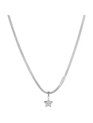 Collana Donna Liu Jo LJ1845 in Acciaio Colore Argento con Stella