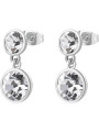 Orecchini Donna Brosway Symphonia BYM172 in Acciaio Silver e Cristalli