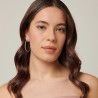 copy of Orecchini Donna Brosway Desideri BEIE025 in Acciaio Silver e Cristalli Viola