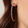 copy of Orecchini Donna Brosway Desideri BEIE025 in Acciaio Silver e Cristalli Viola