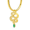 Mono Orecchino Donna Marlù Cerchio 33OR0028G-V in Acciaio Oro e Serpente