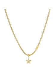 Collana Donna Liu Jo LJ1857 Catena in Acciaio Colore Oro con Stella