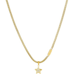 Collana Donna Liu Jo LJ1857 Catena in Acciaio Colore Oro con Stella