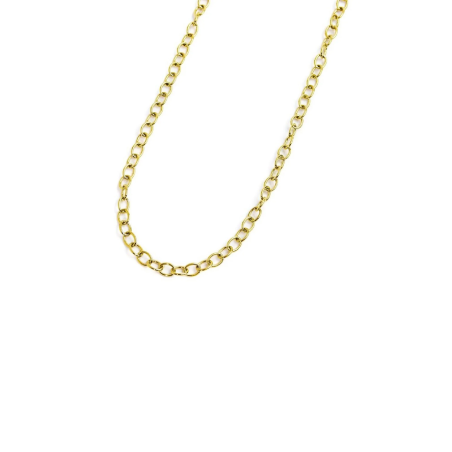 Collana Donna Marlù Be Woman 2CA0037G in Acciaio Colore Oro con Maglia Ovale