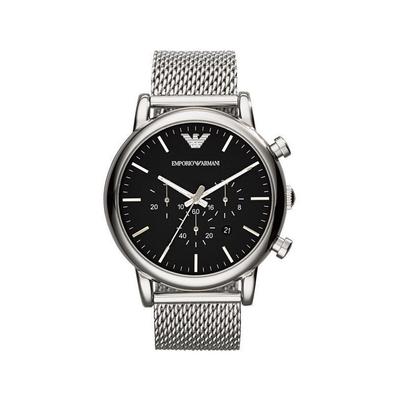 orologio uomo cronografo emporio armani 46mm ar1808 orologio uomo cronografo emporio armani 46mm ar1808