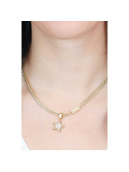 Collana Donna Liu Jo LJ1857 Catena in Acciaio Colore Oro con Stella