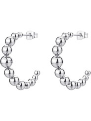 Brosway Orecchini A Cerchio Donna In Acciaio Silver Perfect BPC28