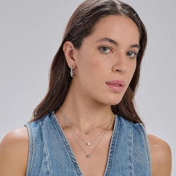Brosway Orecchini A Cerchio Donna In Acciaio Silver Perfect BPC28