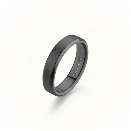 Anello Uomo Brosway in Acciaio Ink BIK36 Pvd Gun Metal