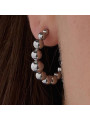 Brosway Orecchini A Cerchio Donna In Acciaio Silver Perfect BPC28
