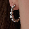 Brosway Orecchini A Cerchio Donna In Acciaio Silver Perfect BPC28