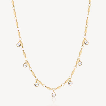 Women's Necklace Gold...