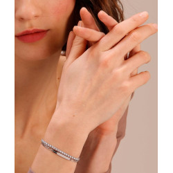 Bracciale da Donna Tennis Brosway Desideri BEI066 in Acciaio con Cuore