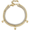 Bracciale da Donna Tennis Doppio Filo Brosway Desideri BEI050 Oro Giallo