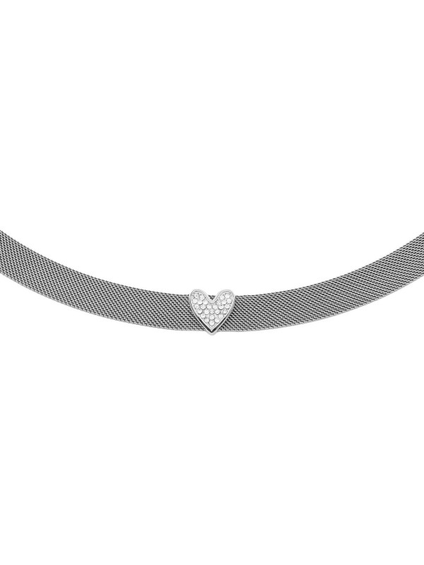 Liu Jo Women's Necklace LJ1857 Steel Crewneck Silver Color with