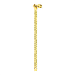 Orecchino pendente Marlù Vision donna acciaio dorato sfera e catena snake 33OR0055G