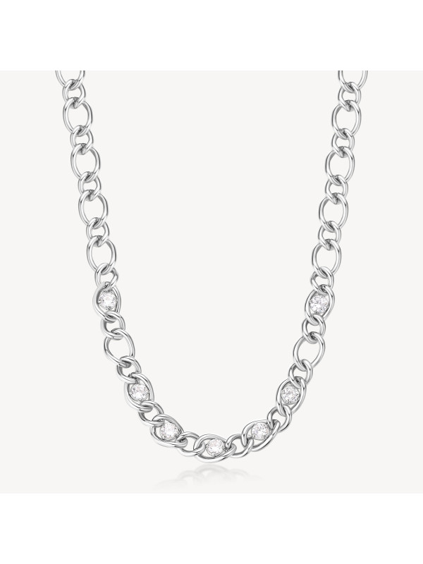 Collana Donna Brosway Ribbon BBN33 Catena in Acciaio Silver