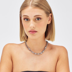 Collana Donna Brosway Ribbon BBN33 Catena in Acciaio Silver