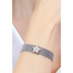 Bracciale Donna LIU JO LJ1870 Colore Argento con Stella Centrale