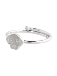 Anello Donna Marlù 18AN053-S in Acciaio Silver Cagnolino