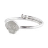 Anello Donna Marlù 18AN053-S in Acciaio Silver Cagnolino