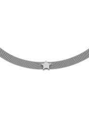 Collana Donna Liu Jo LJ1869 Girocollo in Acciaio Colore Argento