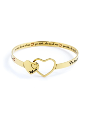 Bracciale in acciaio 316L 15BR026G Marlù da donna
