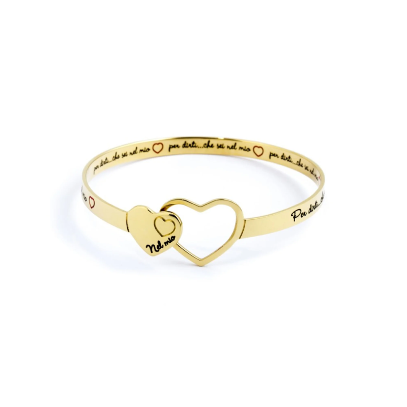 Bracciale in acciaio 316L 15BR026G Marlù da donna Bracciale in acciaio 316L 15BR026G Marlù da donna