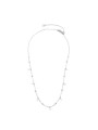 Collana acciaio sfere e perle alternate di Marlù, 2CO0069-W