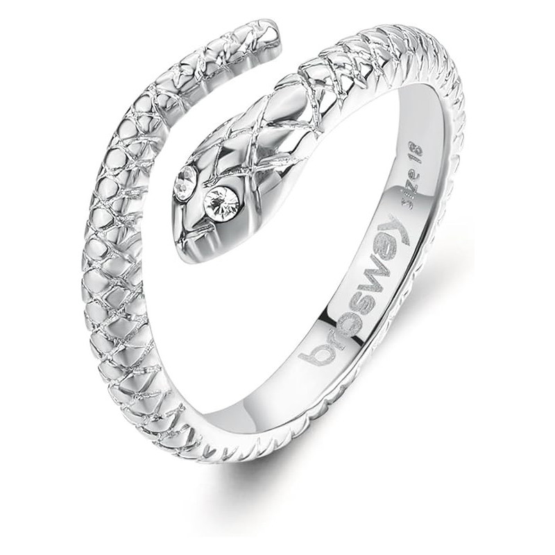 copy of Anello Donna Brosway BHKR005E Con Simbolo Serpente Chakra in Acciaio Silver copy of Anello Donna Brosway BHKR005E Con Simbolo Serpente Chakra in Acciaio Silver