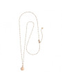 Colla Donna Marlù 15CO012R-W Chiama Angeli in Acciaio Oro Rosa Pendente in Ottone