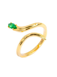 Anello Donna Marlù in Acciaio Pvd Oro Giallo 33an0018gv-10 Serpente