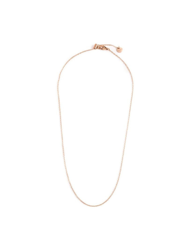 Collana Marlù Donna 2CA0014R in Acciaio Pvd Oro Rosa Catena Anallergica