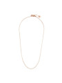 Collana Marlù Donna 2CA0014R in Acciaio Pvd Oro Rosa Catena Anallergica