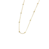 Collana Marlù Donna 2CA0012G in Acciaio Pvd oro con Sfere Ananllergico