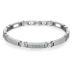 Bracciale Uomo Semirigido Gioielli Brosway BBC15 In Acciaio