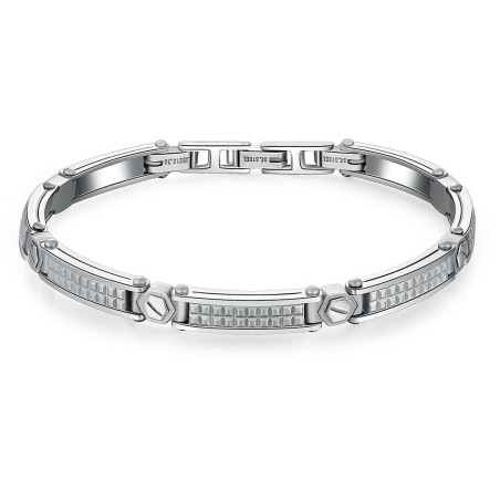 Bracciale Uomo Semirigido Gioielli Brosway BBC15 In Acciaio