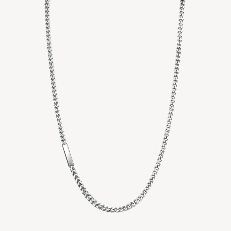 Collana Uomo Brosway Ink BIK07 in Acciaio Silver Collana Uomo Brosway Ink BIK07 in Acciaio Silver