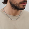 Collana Uomo Brosway Ink BIK07 in Acciaio Silver