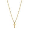 Collana Uomo Brosway BIK30 Ink in Acciaio Colore Oro Giallo con Croce Pendente