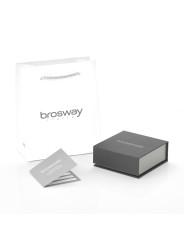 Collana Uomo Brosway BBU01 Caliburn in Acciaio Catena Silver con Finiture Oro