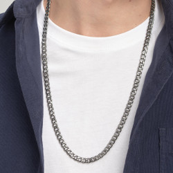Collana Uomo Brosway Ink BIK95 in Acciaio Catena in Pvd Canna di Fucile